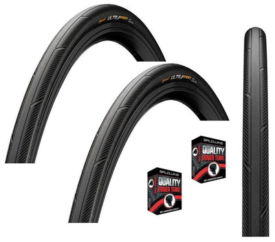 Continental ULTRA SPORT III 700 x 28c Slick Road Racing Bike TYREs TUBEs