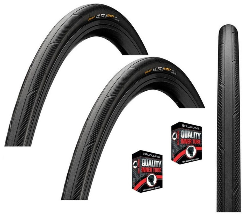 Continental ULTRA SPORT III 700 x 25c Road Bike Tyre BLACK