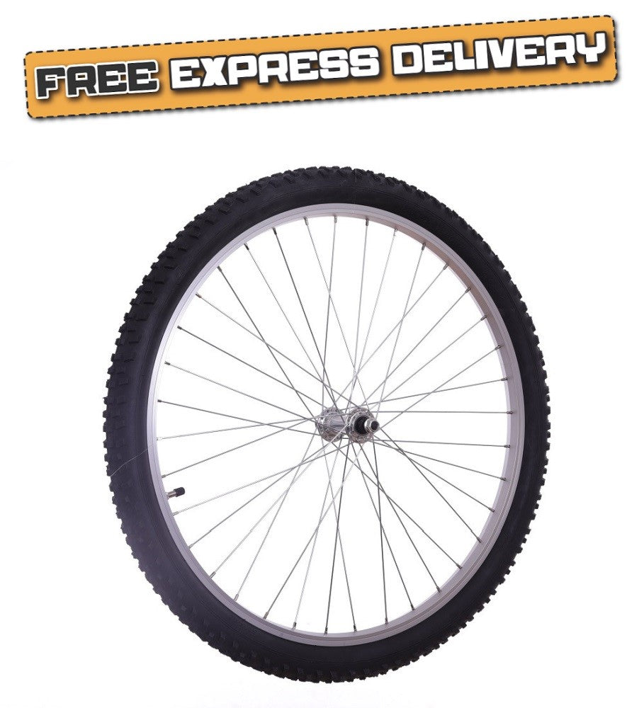 26" FRONT Mountain Bike / Cycle Wheel + TYRE & TUBE