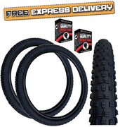 Baldys WOLFTRACK 26 x 2.35 BLACK Mountain Bike TYRE s / TUBE s