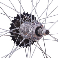 700c REAR Hybrid Bike / Cycle Wheel + 7 Speed Shimano Sprocket