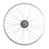 26" REAR Mountain Bike / Cycle Wheel + 7 Speed Shimano Freewheel Silver Alloy