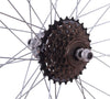 700c REAR Hybrid Bike / Cycle Wheel + 6 Speed Shimano Sprocket