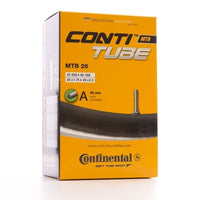 Continental 26 x 1.75 - 2.40 Inner Tube 40mm Schrader Valve Mountain Bike