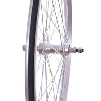 PAIR 26" Mountain Bike / Cycle Wheels With SCREW ON Alloy Hub