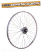 700c REAR Hybrid Bike / Cycle Wheel + 5 SPEED SPROCKET