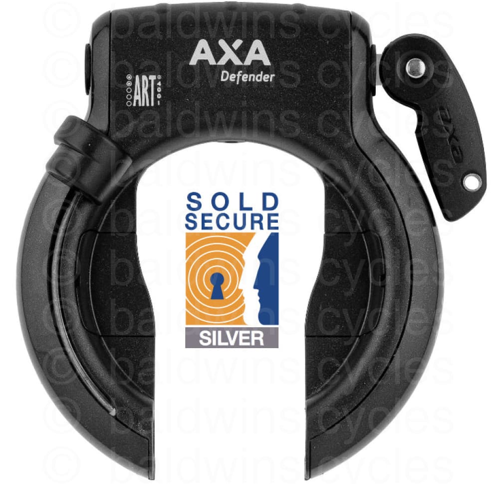 AXA Defender Framelock in Black (SILVER Sold Secure)