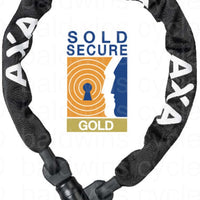 AXA Linq 100/9.5 Key Chain Lock with Bracket (GOLD Sold Secure)