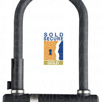 AXA Newton Pro 190/17 U-Lock With Bracket (GOLD Sold Secure)