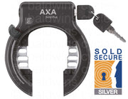 AXA Solid Plus Framelock in Black (SILVER Sold Secure)