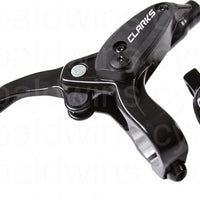 Clarks Clout 1 Hydraulic Front & Rear Disc Brake in Black 160mm
