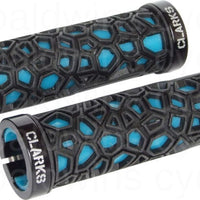 Clarks Hex Lock-on Grips - Black/Red