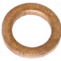 Clarks Hydraulic Workshop 1mm Copper O-Ring Oil Seal (10's)