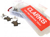 Clarks VX813C / VRX813C Avid Juicy 3, 5, 7, 7 Carbon, Ultimate, BB7, CMD-15 Disc Pads (bulk) - Organic/25Pr