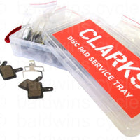 Clarks VX813C / VRX813C Avid Juicy 3, 5, 7, 7 Carbon, Ultimate, BB7, CMD-15 Disc Pads (bulk) - Organic/25Pr