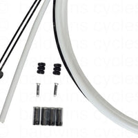 Clarks Zero-G Road Brake Cable Kit. 35% Lighter in White