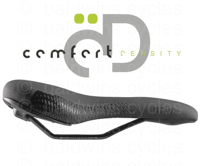 DDK D040 Comfort Density Leisure/Trekking Saddle in Black
