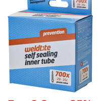 Weldtite Self Sealing Inner Tube Hybrid / Treking - 700 x 28 - 35c Presta