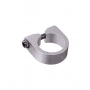 Ergotec 28.6mm Alloy Seat Clamp A/Key Silver