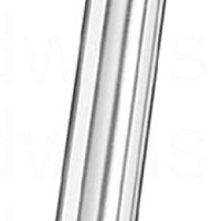 Ergotec 300mm Aluminium Straight Seat Post in Silver - 27.2mm