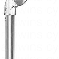 Ergotec Kobra Vario Adjustable Quill Stem in Silver - 25.4mm - 110mm (25.4mm)