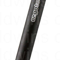 Ergotec SP-2.0 AL6061 Alloy Straight Suspension Seat Post in Black - 25.4mm