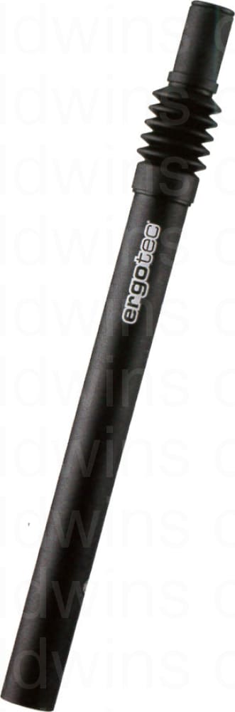 Ergotec SP-2.0 AL6061 Alloy Straight Suspension Seat Post in Black - 25.4mm