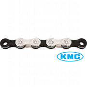 KMC X10 - 10 Speed Chain in Silver/Black (Loose)