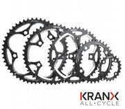 KranX 104BCD Alloy Chainring in Black - 32T Pressed