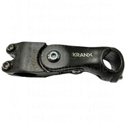 KranX 25.4mm Adjustable A/Head 1 1/8" Stem 110mm in Black