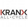 KranX 25.4mm Alloy 35° Rise A/Head 1 1/8" Stem 90mm in Black