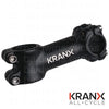 KranX 25.4mm Alloy A/Head 1 1/8" +/-7 90mm Stem in Black