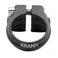 KranX 31.8mm Seat Clamp With Carrier Mount Eyelets in Black