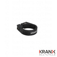 KranX Alloy Allen Key Seat Clamp in Black - 28.6mm