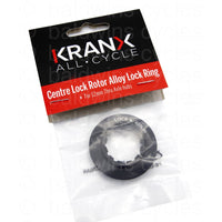 KranX Centre Lock Rotor Alloy Lock Ring for 12mm Thru Axle