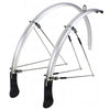 KranX FendR Pre-Assembled Full Length Mudguard 35mm - Silver