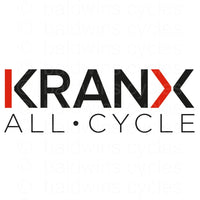 KranX Micro Alloy 400mm 12mm Offset Seatpost in Black - 27.0mm