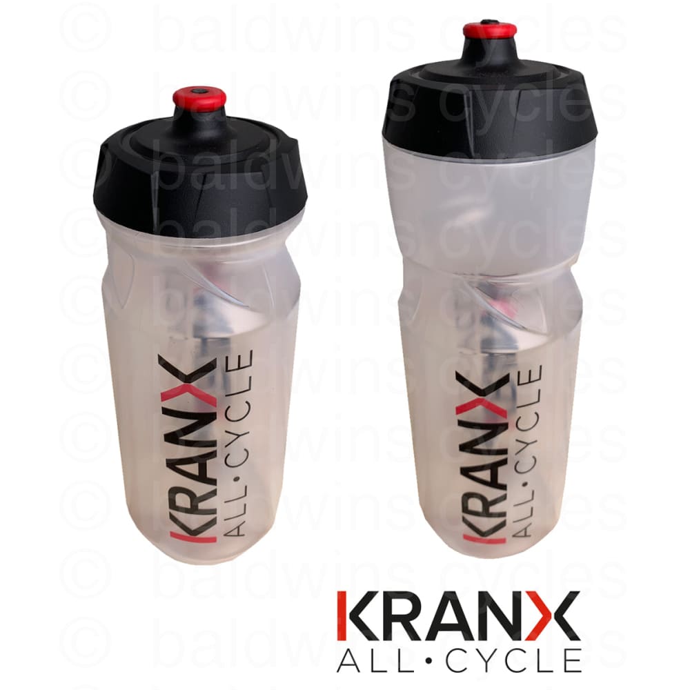 KranX Plastic Water Bottle with Screw Cap in Translucent - 650ml