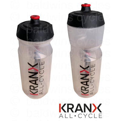 KranX Plastic Water Bottle with Screw Cap in Translucent - 800ml