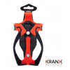KranX Primo Bottle Cage - Black/Red