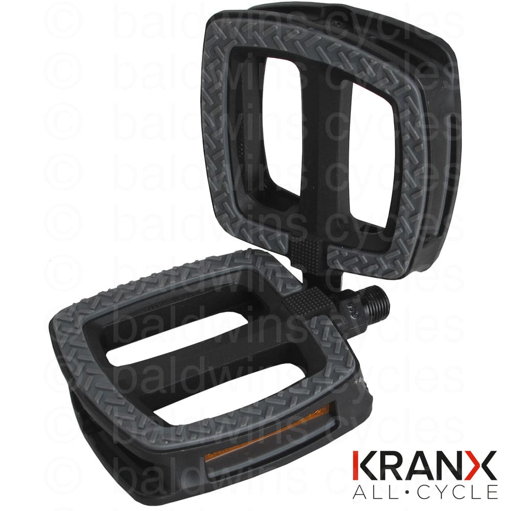 KranX UrbanGrip Polymer Bearing Plastic Pedals
