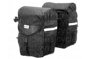 Lotus SH-309L CVR Commuter Double Rear Pannier Bags in Black (34.8L)