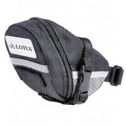 Lotus SH-6702 M Commuter Saddle Bag - Medium in Black (0.7L)