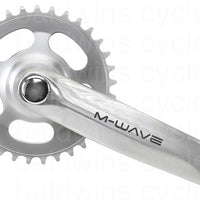 M-Wave Single 46T Alloy Chainset 170mm