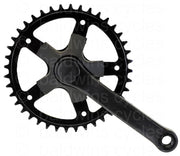 Mighty Junior Steel 40T 152mm (3/32") Chainset in Black