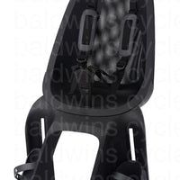 Qibbel Air Rear Child Seat Pannier Rack Mounted in Black