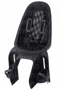 Qibbel Air Rear Child Seat Pannier Rack Mounted in Black