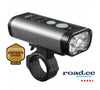 Ravemen PR2400 USB Rechargeable DuaLens Front Light with Remote in Grey/Black (2400 Lumens)