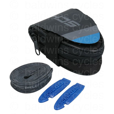 Schwalbe Saddlebag With Accessories in Black/Grey - 26