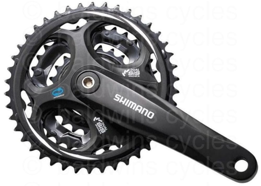 Shimano Acera M311 - 28/38/48 MTB Chainset in Black 175mm